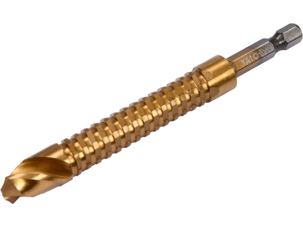 YATO YT-44830 HATSZÖGŰ FÚRÓ 12.0MM HSS-TIN 