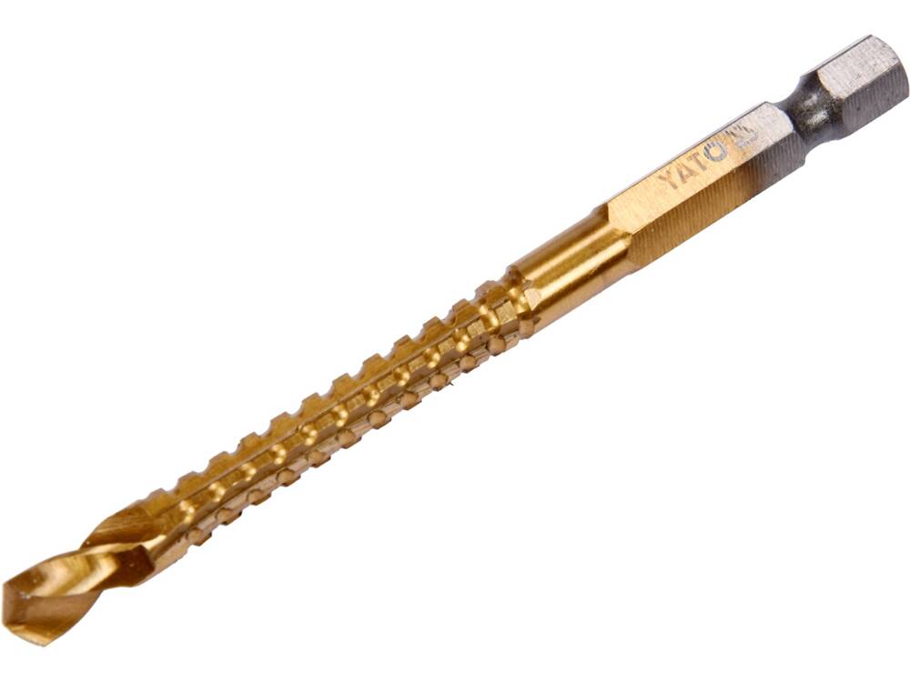 YATO YT-44823 HATSZÖGŰ FÚRÓ 6.0MM HSS-TIN 