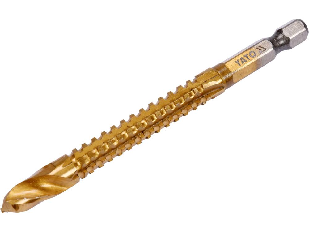 YATO YT-44825 HATSZÖGŰ FÚRÓ 7.0MM HSS-TIN 