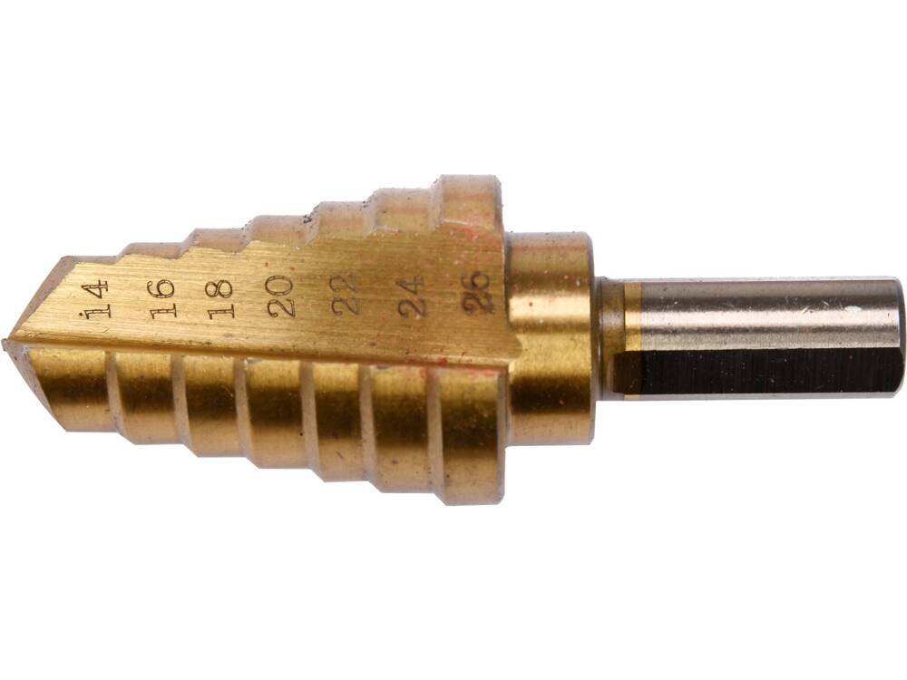 LÉPCSŐS FÚRÓ, YATO YT-44743 14-26MM 