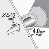 STHOR 22610 LÉPCSŐS FÚRÓ 4-12MM 