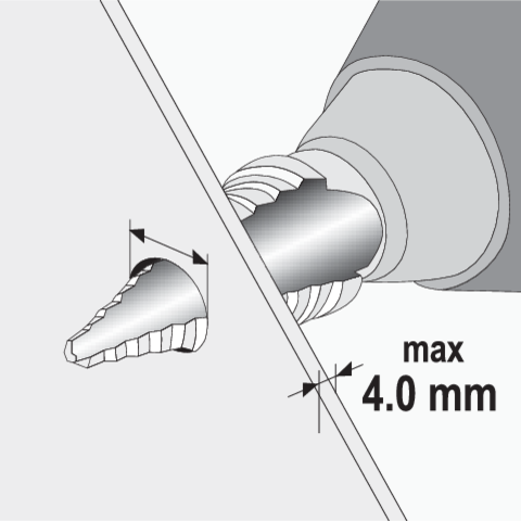 LÉPCSŐS FÚRÓ, YATO YT-44740 6-38MM 