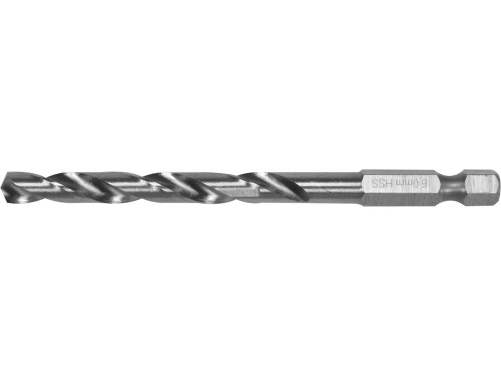 YATO YT-44872 HEXAGONAL 6,0 mm-es FÉMFÚRÓTARTÓ, HSS6542 