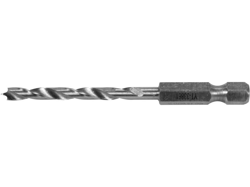 YATO YT-33861 FA FÚRÓFEJ 4MM, HATSZÖGŰ TARTÓVAL 