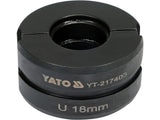 YATO YT-217403 CSEREFEJ YT-21735 U TÍPUSÚ 18MM-ES CSOMAGOLÁSÚ 