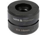 YATO PÓTKOCSI FEJ YT-217443 PT YT-21735 TH TÍPUS 18MM 