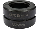 YATO YT-21742 U-típusú 25 mm-es cserefej YT-21735-höz, PEX-AL-PEX 
