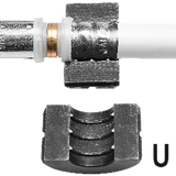 YATO YT-21742 U-típusú 25 mm-es cserefej YT-21735-höz, PEX-AL-PEX 