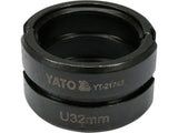YATO YT-21743 U-típusú 32 mm-es pótfej YT-21735-höz, PEX-AL-PEX 