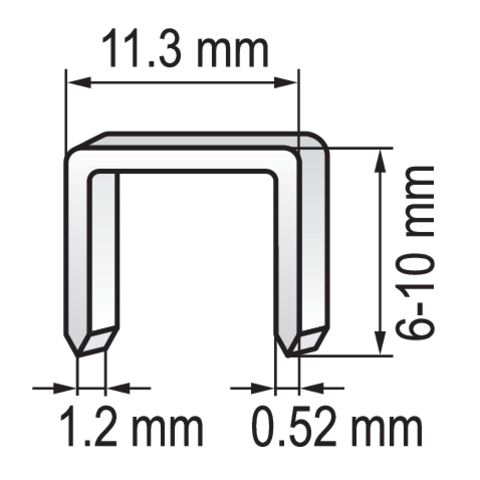 KALAPÁS TŰZŐ, VOREL 71080 6-10MM 