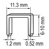 KALAPÁS TŰZŐ, VOREL 71080 6-10MM 
