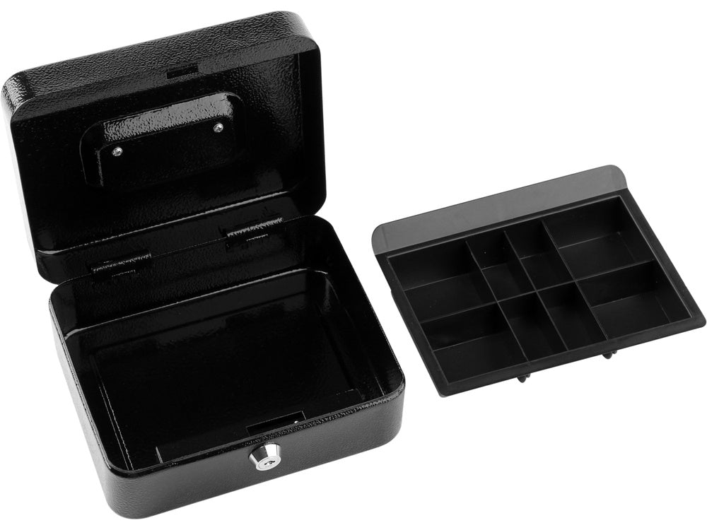 CASETA BANI METALICA VOREL 78622 200X160X90MM NEGRU