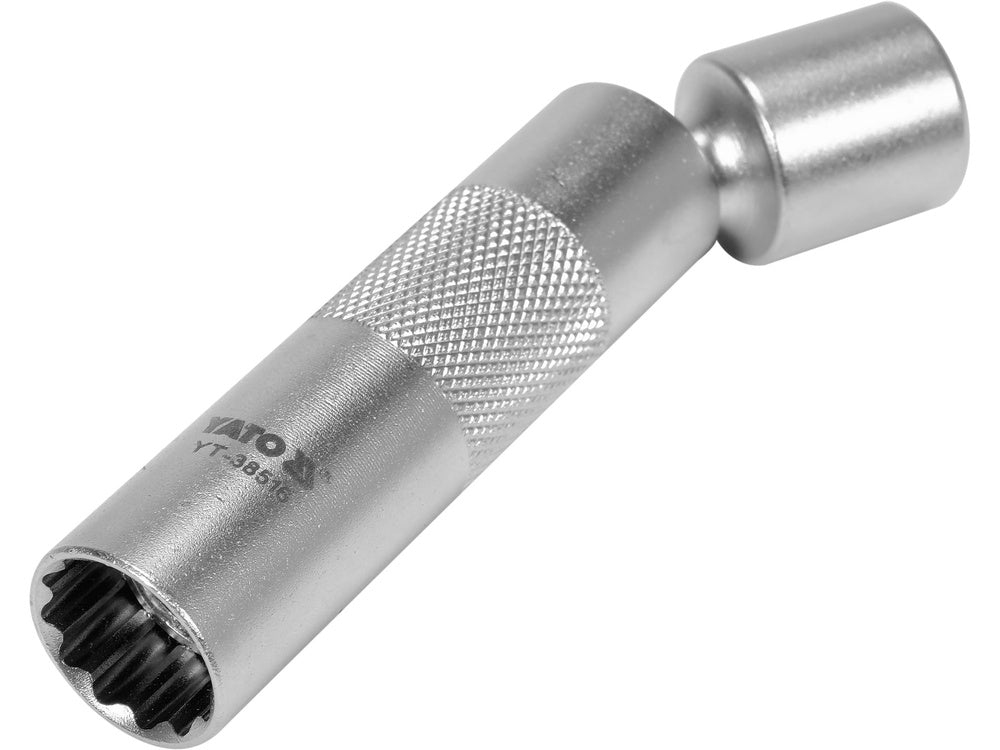 GYÚJTÓGYERTYAKULCS 14MM YATO YT-38516 3/8, KARDÁNCSAL 