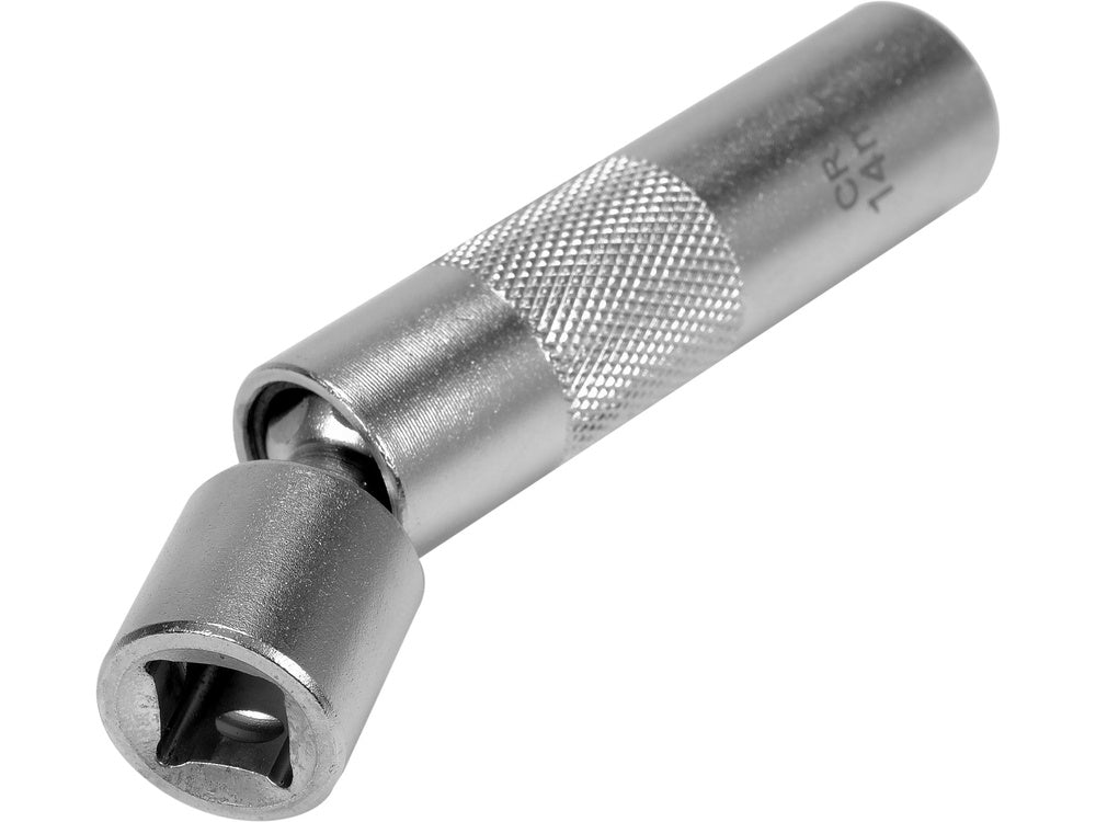 GYÚJTÓGYERTYAKULCS 14MM YATO YT-38516 3/8, KARDÁNCSAL 