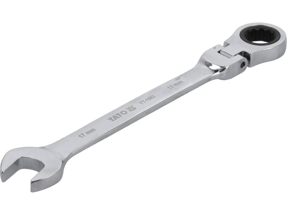 CHEIE COMBINATA CU YATO YT-1683 CLICHET SI CAP FLEXIBIL 17MM