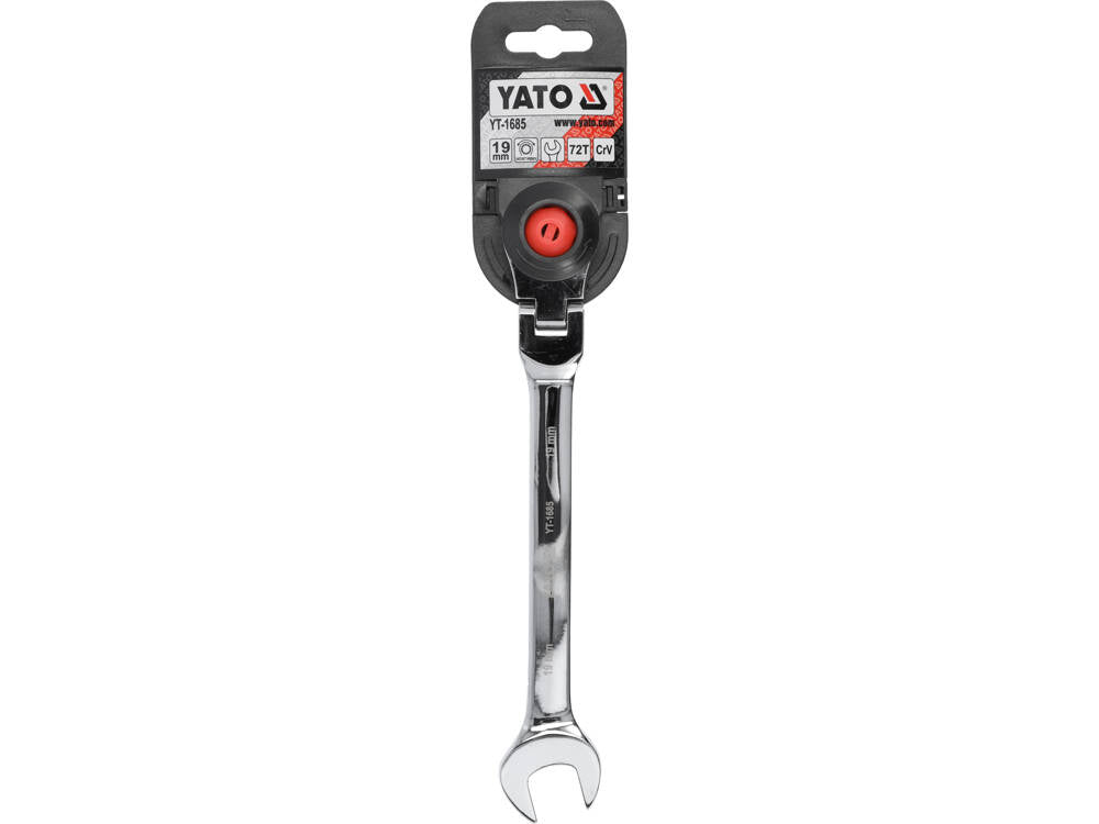 YATO YT-1685 RACSNIS ÉS RUGALMAS FEJŰ CSILLAGVILÁGÍTÓ 19 MM 