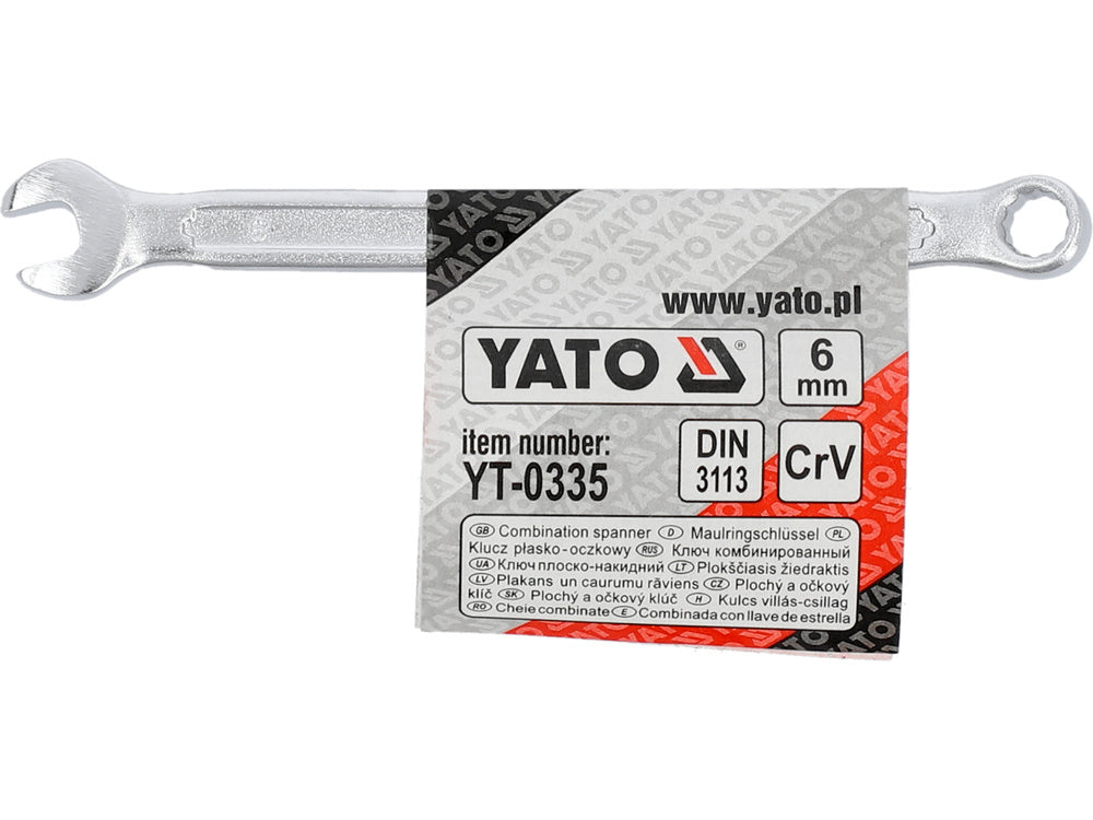 CHEIE COMBINATA SATINATA YATO YT-0335 6MM