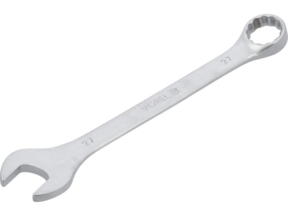 SZATÉN GYŰRŰVILÁGZATÚ VILLÁSKULCS, VOREL 51692 CR-V, 27MM 