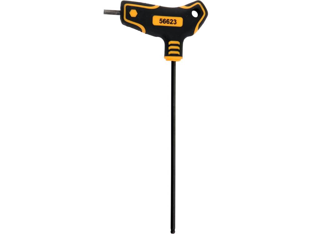 HATSZÖGŰ KULCS VOREL 56623 GOLYÓVAL ÉS FOGANTYÚVAL, 4,0 MM 
