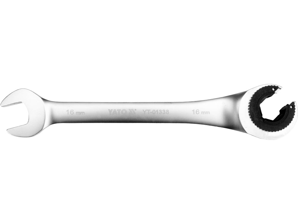 Cheie semideschisa cu clichet YATO YT-01338, 16 mm - imagine 2