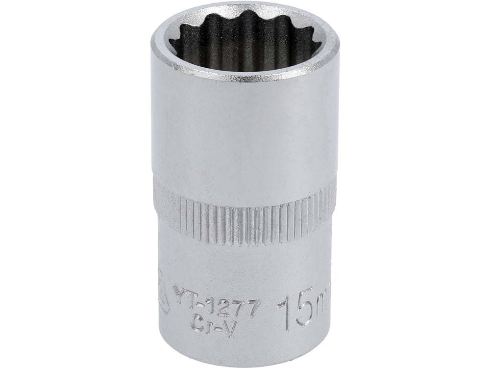 CHEIE TUBULARA BIHEXAGONALA YATO YT-1277 15MM, 1/2
