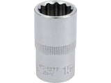 CHEIE TUBULARA BIHEXAGONALA YATO YT-1277 15MM, 1/2