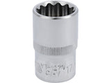CHEIE TUBULARA BIHEXAGONALA YATO YT-1279 17MM, 1/2