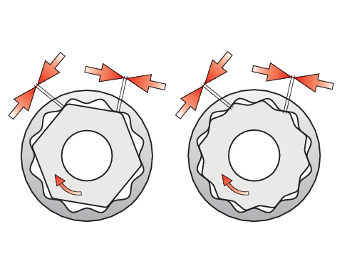 CHEIE TUBULARA BIHEXAGONALA YATO YT-1280 18MM, 1/2