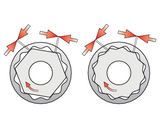 CHEIE TUBULARA BIHEXAGONALA YATO YT-1280 18MM, 1/2