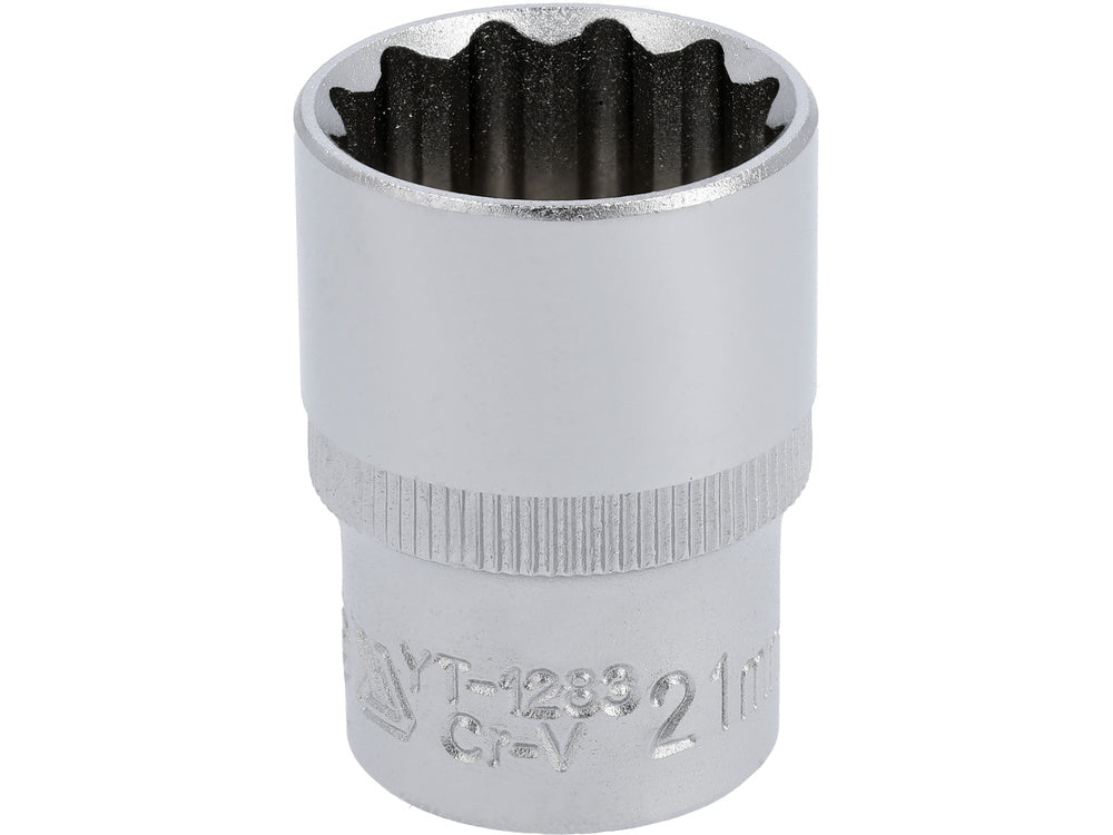 CHEIE TUBULARA BIHEXAGONALA YATO YT-1283 21MM, 1/2
