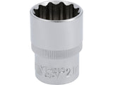CHEIE TUBULARA BIHEXAGONALA YATO YT-1283 21MM, 1/2