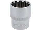 CHEIE TUBULARA BIHEXAGONALA YATO YT-1286 24MM, 1/2