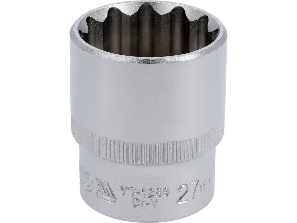 CHEIE TUBULARA BIHEXAGONALA YATO YT-1289 27MM, 1/2