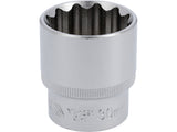 CHEIE TUBULARA BIHEXAGONALA YATO YT-1291 30MM, 1/2