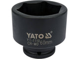 CHEIE TUBULARA DE YATO YT-1110 IMPACT, 3/4, 60MM