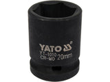 CHEIE TUBULARA DE YATO YT-1010 IMPACT HEXAGONALA 1/2X20MM