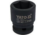 CHEIE TUBULARA DE YATO YT-1013 IMPACT HEXAGONALA 1/2X23MM