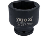 CHEIE TUBULARA DE YATO YT-1093 IMPACT HEXAGONALA 3/4X43MM