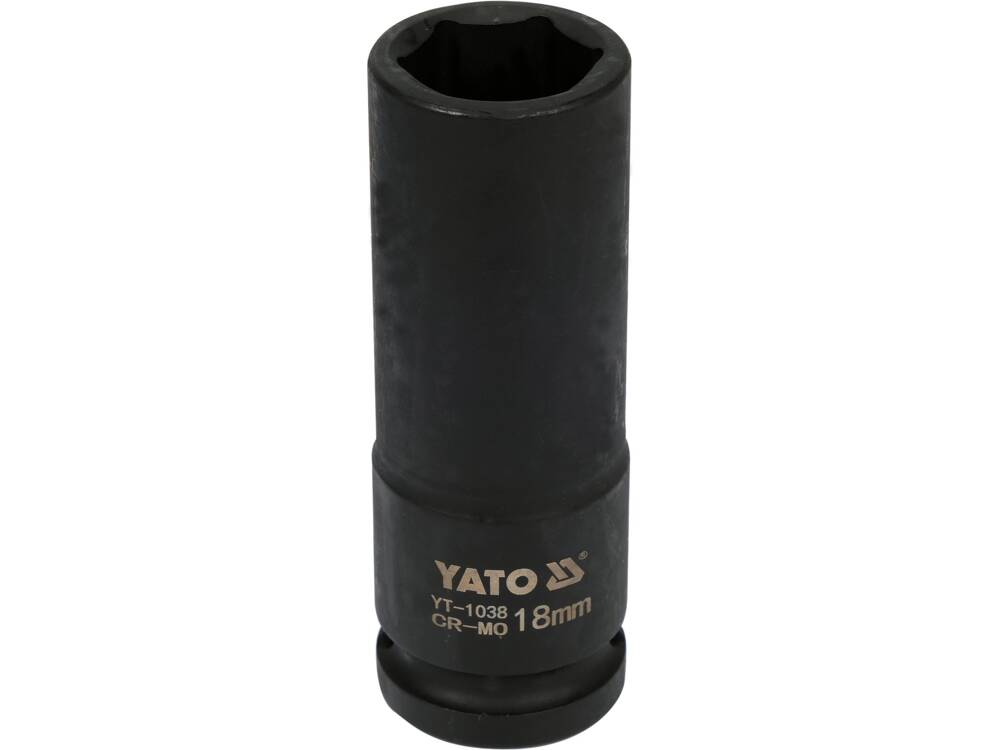 CHEIE TUBULARA DE YATO YT-1038 IMPACT HEXAGONALA ADANCA 1/2X18MM