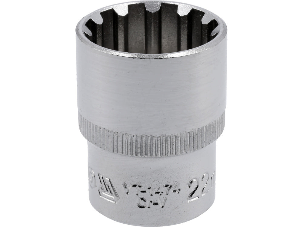 CHEIE TUBULARA SPLINE YATO YT-1474 1/2X22MMX38MM