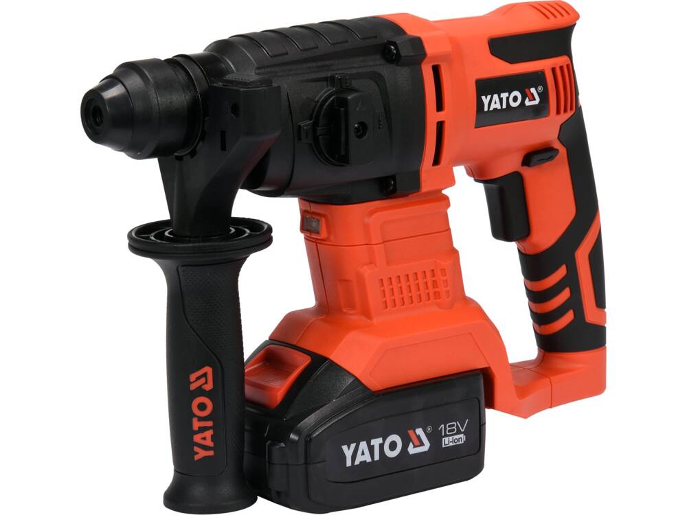 FÚRÓKALAPÁCS YATO YT-82770 AKKUMULÁTORRAL, SDS+, 18V, 2J, 1X3AH 