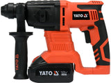 FÚRÓKALAPÁCS YATO YT-82770 AKKUMULÁTORRAL, SDS+, 18V, 2J, 1X3AH 