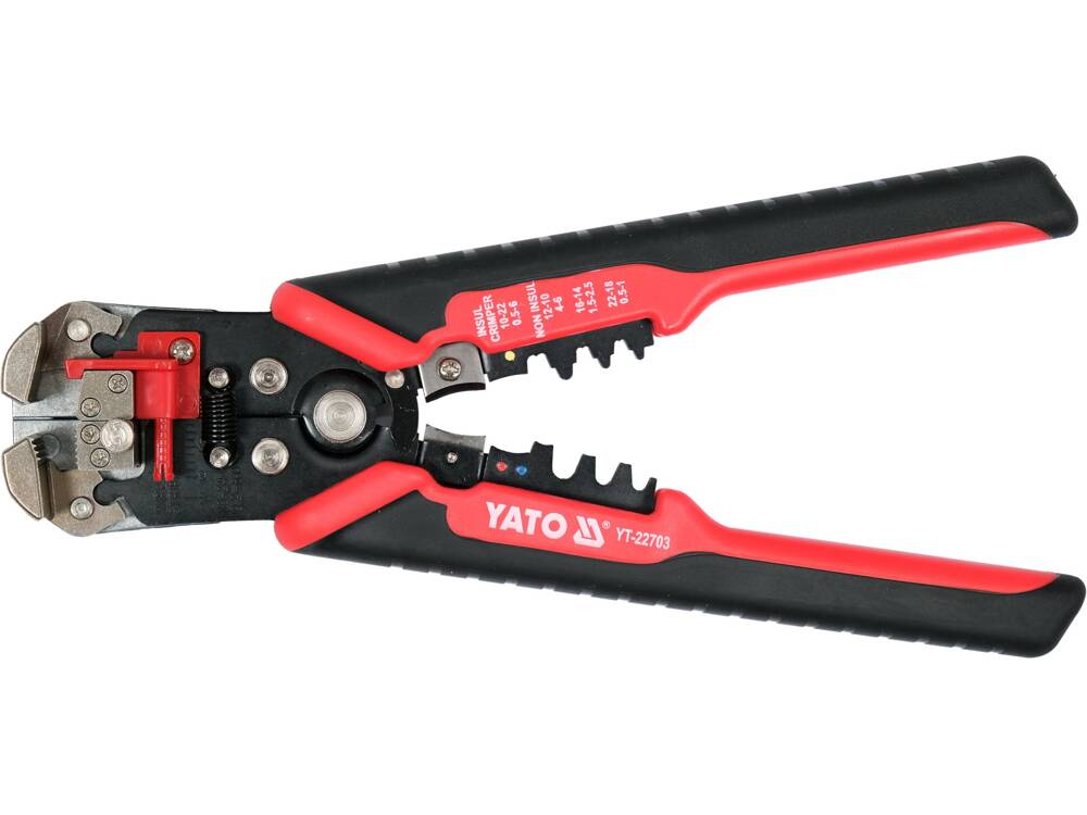 YATO YT-22703 TÖBBFUNKCIÓS KÁBELCSATOLÓ FOGÓ 225 MM, CSERÉLHETŐ PENGÉKKEL 