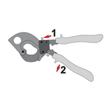 YATO YT-18600 KÁBELFOGÓ CU-AL 300MM/240MM 