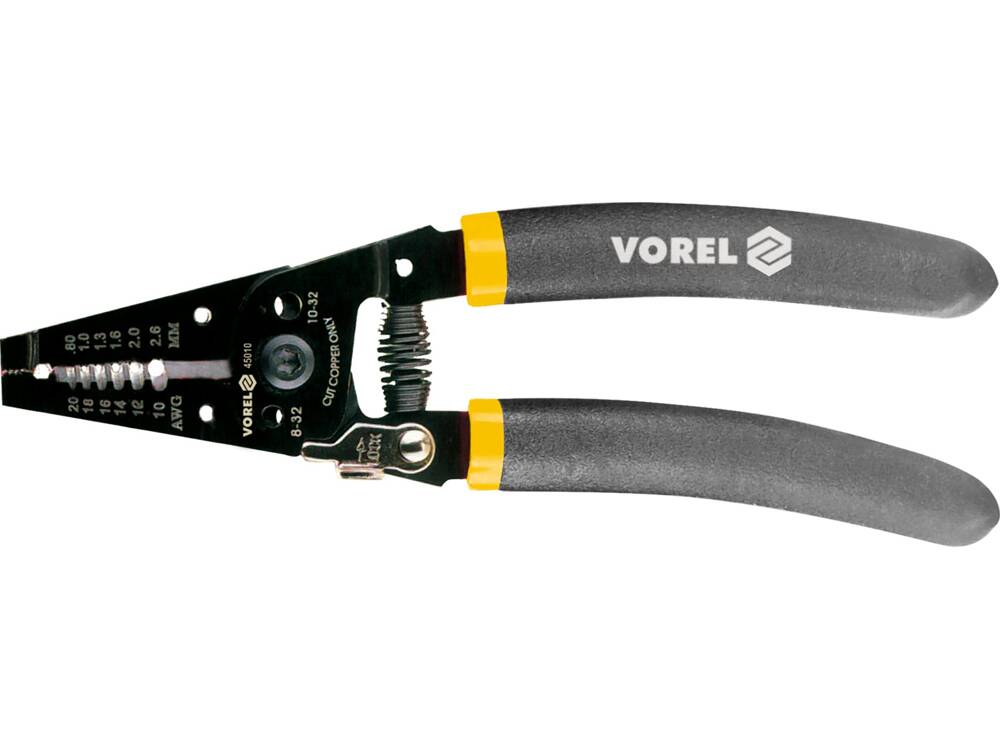 VOREL 45010 185 MM-ES KÁBELCSÚSZTÍTÓ FOGÓ 