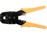 VOREL 45504 Krimpelő fogó RJ45, RJ10, RJ11 csatlakozókhoz 