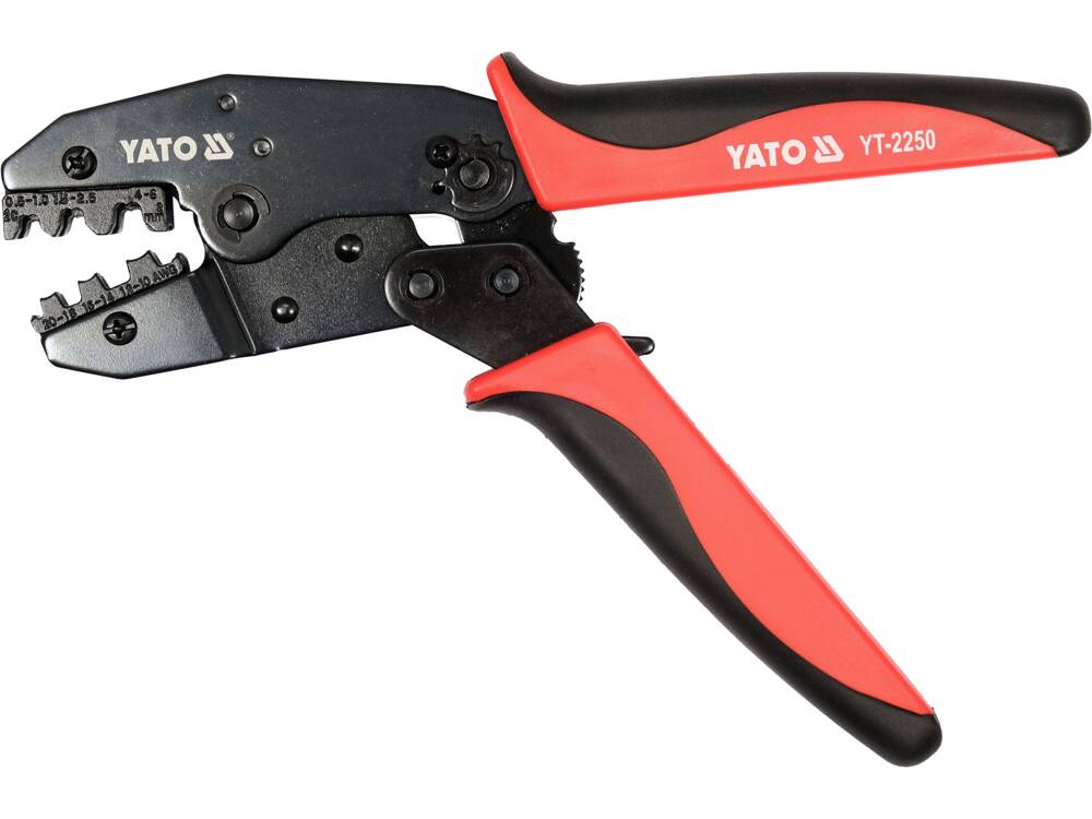 YATO YT-2250 CSATLAKOZÓ KRIMPELŐ FOGÓ 0,5-6 MM 