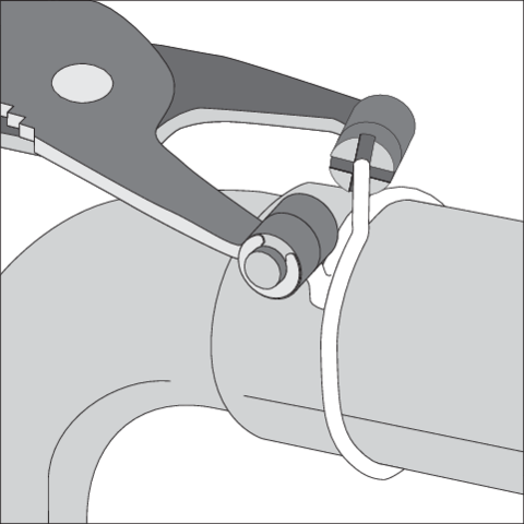 CLESTE STRANGERE COLIERE YATO YT-0646 FURTUN 2MM, 215MM