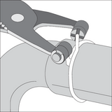 CLESTE STRANGERE COLIERE YATO YT-0646 FURTUN 2MM, 215MM