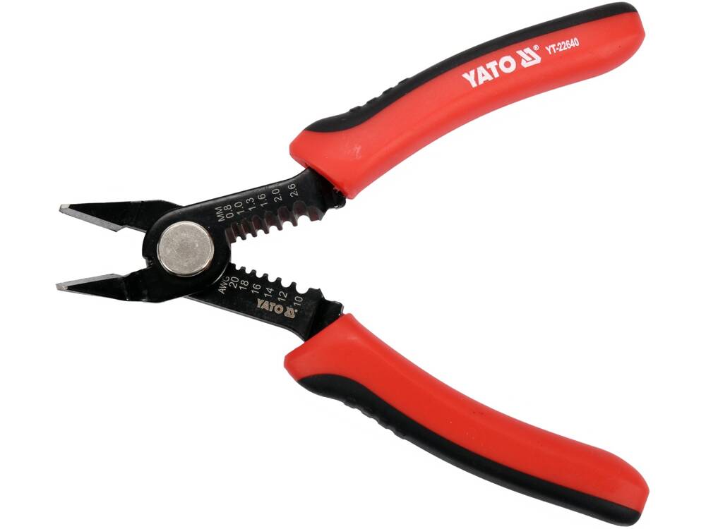 VÁGÓK ÉS YATO YT-22640 KÁBELCSATOLÓ FOGÓ, 140 MM 